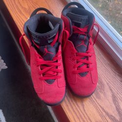   Worn Air jordan 6 Inferno Red size 6