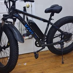 Vivi 48v 12.8Ah 500w 26"fat tire Electric Bike 