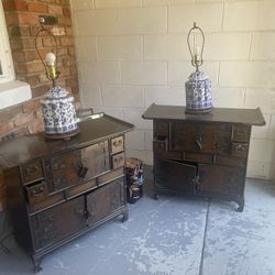 Korean Medicine Chests Side Tables Original Not Reproduction