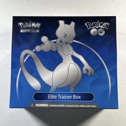 Pokémon TCG: Pokémon GO Elite Trainer Box 10 Booster Packs ETB New Factory Seal 