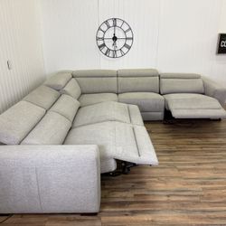 Macy’s Electric Recliner Sectional Couch Delivery Available 