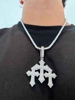 Diamond tenis chain set