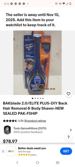 Back/ Full Body Shaver