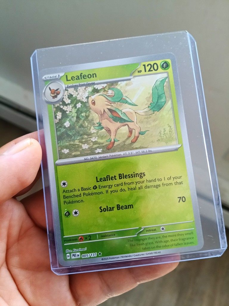 Leafeon Pokemon Prismatic Master Ball