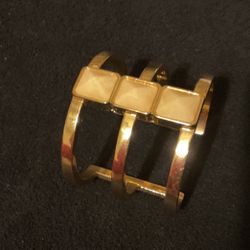 GoldTone Cuff Wide Bangle Bracelet,by VINCE CAMUTO
