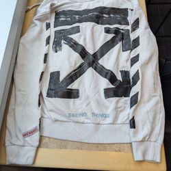 Off-White Zip Up Hoodie 