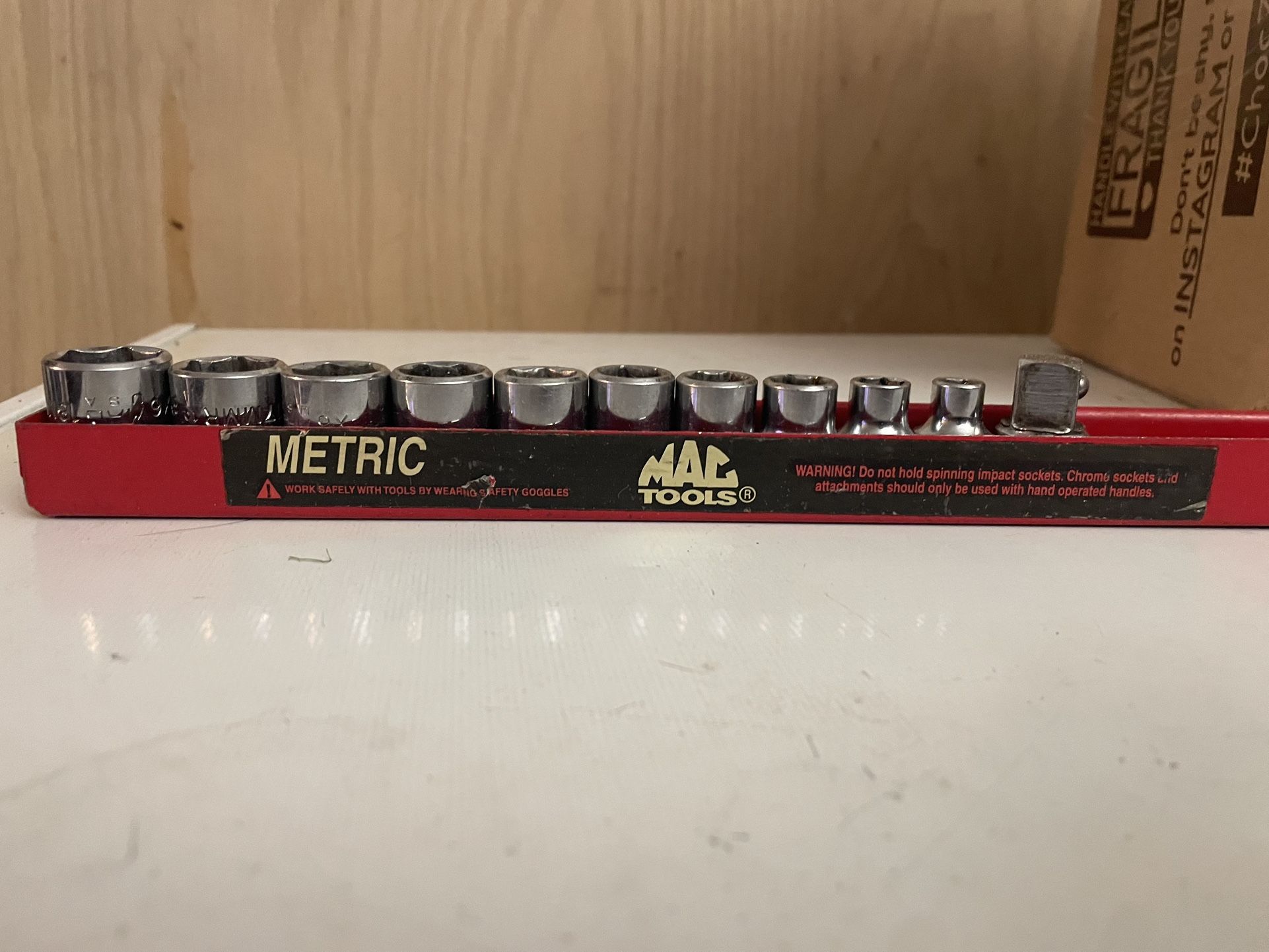 Mac Tools Metric Socket Set