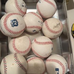 Los Angeles Angels signed baseballs