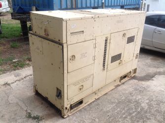 Generador trifacico Militar Diesel Generador 3,000 horas 60k