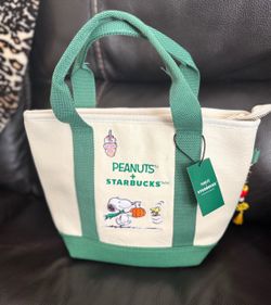 Starbucks, Snoopy canvas bag