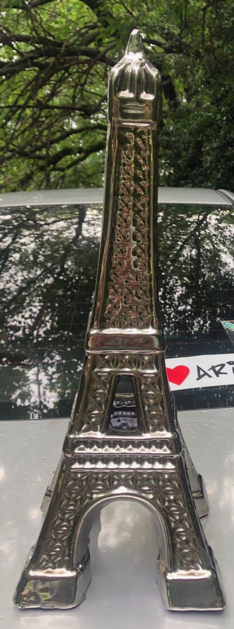 Eiffel Tower Porcelain Statue
