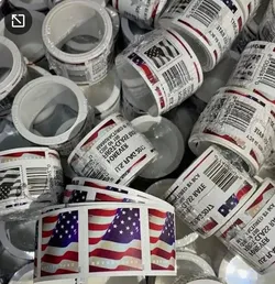 10 Sealed USPS Forever Stamps Roll (100 Count) - Fast Local Shipping 🚚