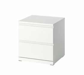 Ikea STORKLINTA 2-drawer chest, white/with 2 drawers, 19 5/8x18 7/8x20 7/8 "