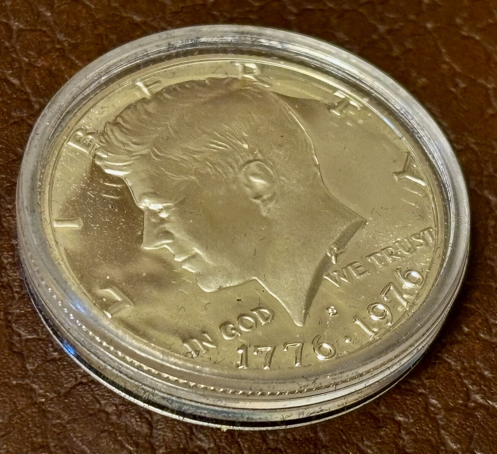 Half Dollar 1976 S. 40% Silver. Coin USA. For Collection