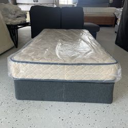 Twin With Box Springs 