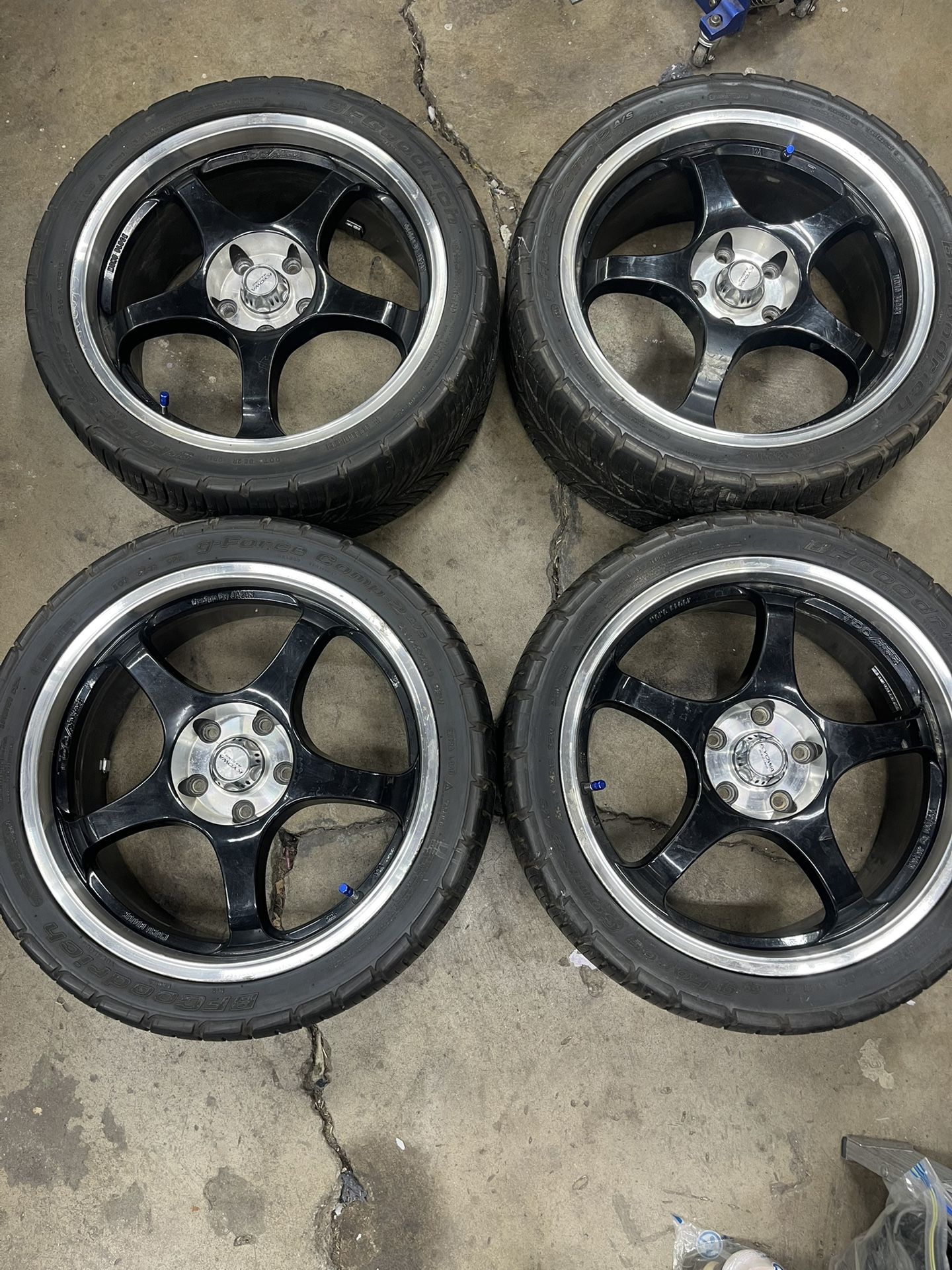 18 Kyowa Racing 316 5x114.3 for Sale in Rialto, CA - OfferUp