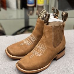Botines Estilo Rodeó Para Mujer