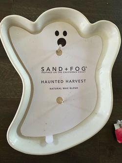 Sand + Fog Haunted Harvest Ghost Candle