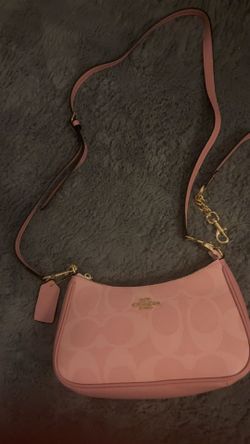 Pink purse coach