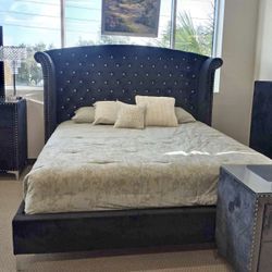 New 4pc Bedroom Set In Box Buy Now Pay Later $39 Down No Credit Needed 