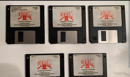 Doom 2 floppy disk