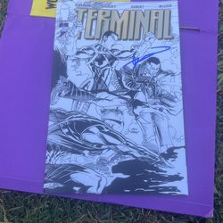 Terminal issue #1 Signed By Robert Kirkman SDCC 2026 Exclusive IN HAND!