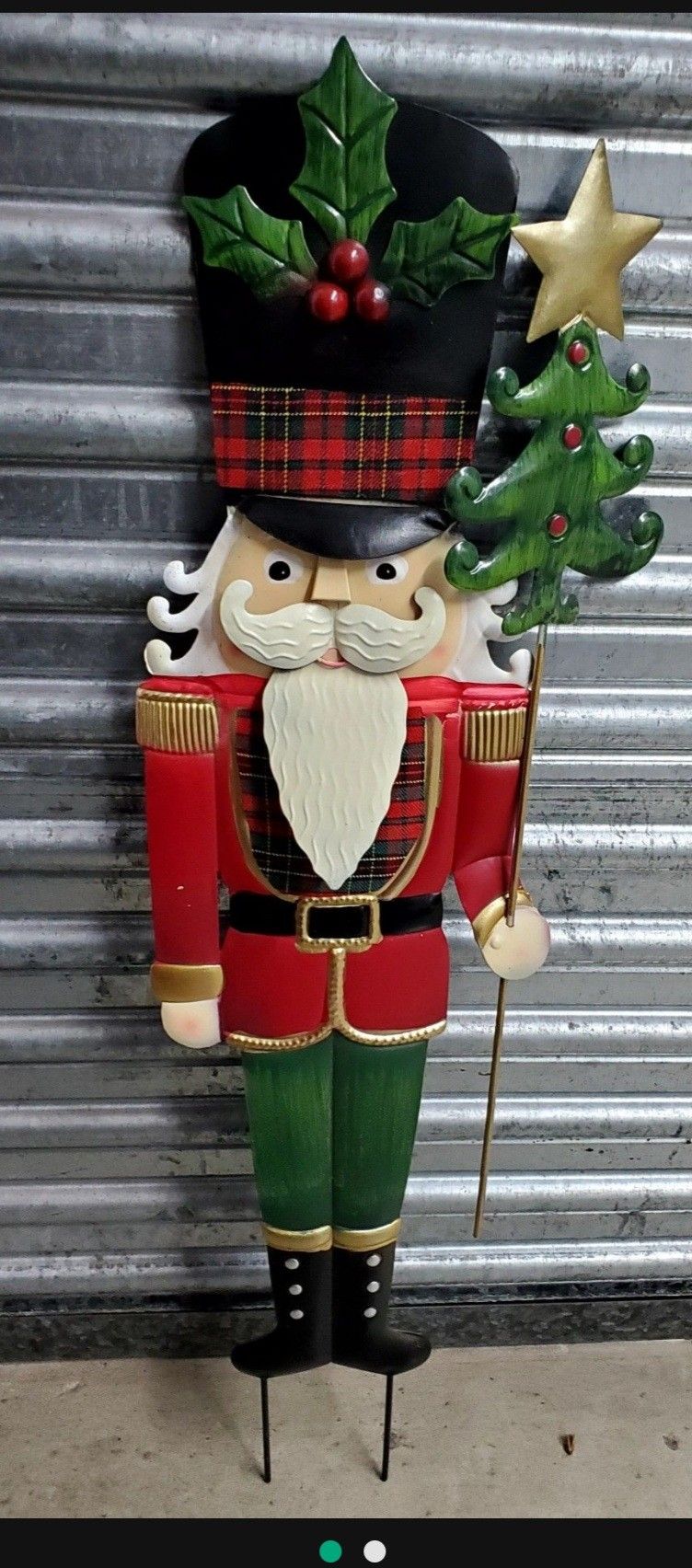 🎄 Christmas Nutcracker Yard Stake