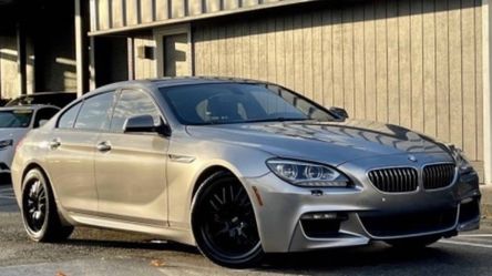 BMW 6 Series Gran Coupe Silver Sedan