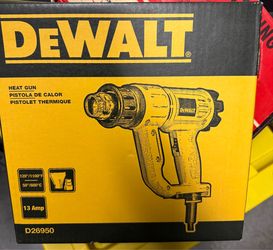 DEWALT HEAT GUN LIGHTLY USED
