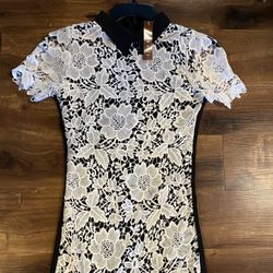 Brand New Woman’s Ceres brand Black And White colored Dress Up For Sale 