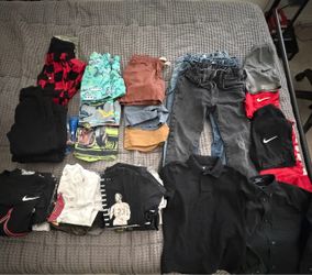 Boys Clothing Bundle Size 5-6 | 50 Pieces | Nike Jordan Vans Gap | Jeans Shorts & More