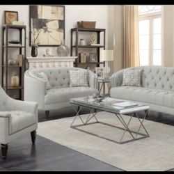 Sofa And Loveseat Couch Set With FREE RUG 