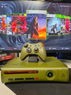 Microsoft Xbox 360 Halo 3 Special Edition Console 1Tb (w/RGH Matrix)