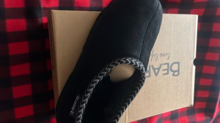 Bear paw slippers