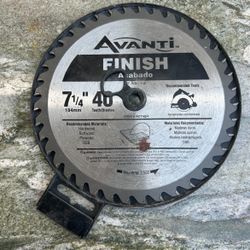 7-1/4 in. x 40-Tooth Finish Circular Saw Blade 