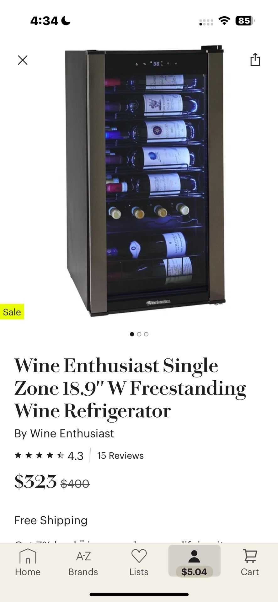 Wine Enthusiast Refrigerator