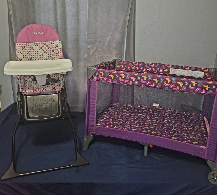 Baby Seat And Playpen 