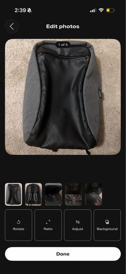 Large luxury backpack or travel bag