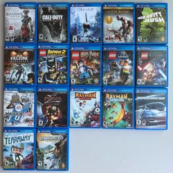 Sony PlayStation Vita. Prices in Description