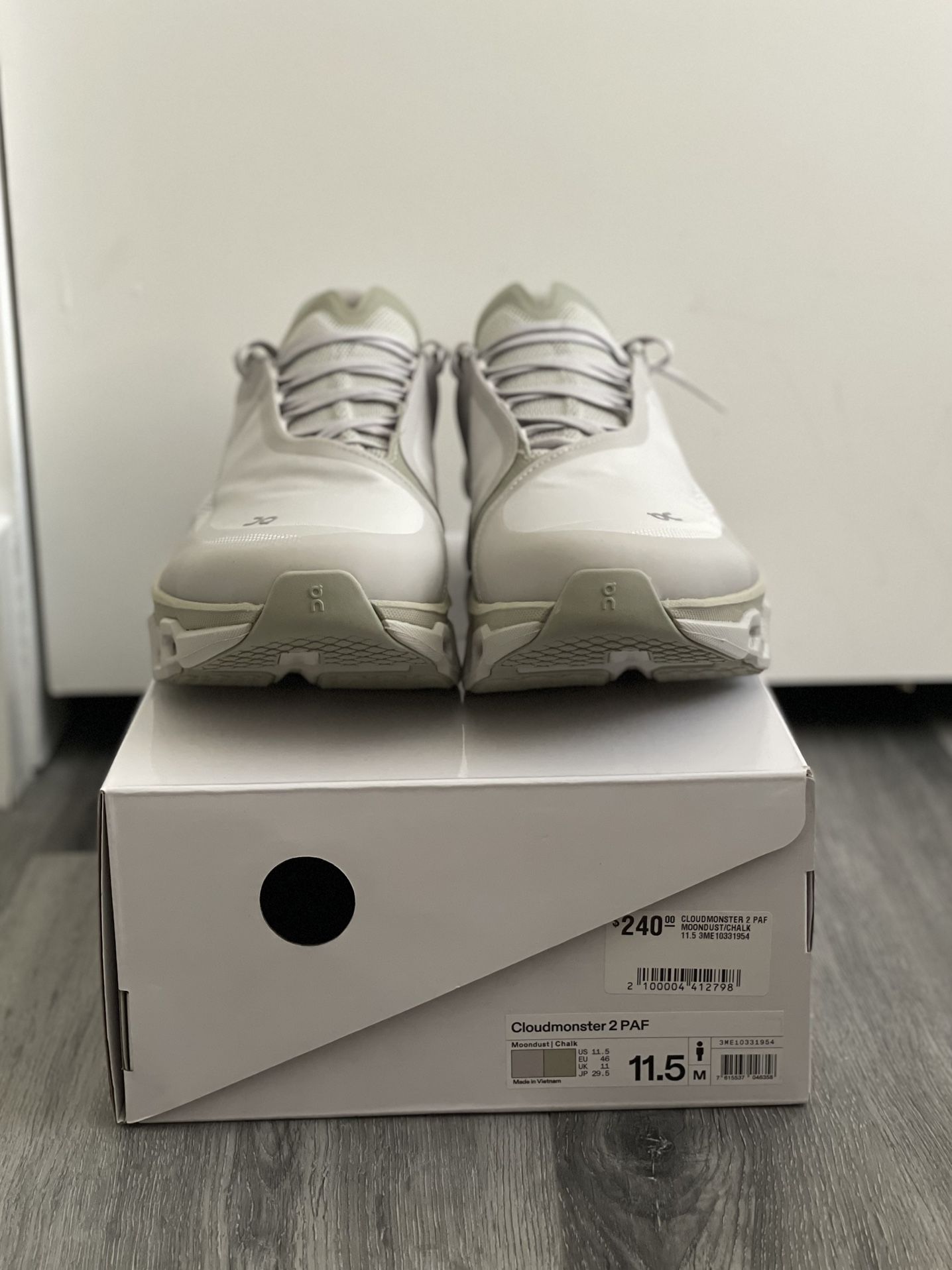 On Cloudmonster 2 Post Archive Faction Moondust Size 11.5