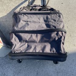 Black Rolling Duffel Bag -$10 Off Deluxe Expandable 3 more times