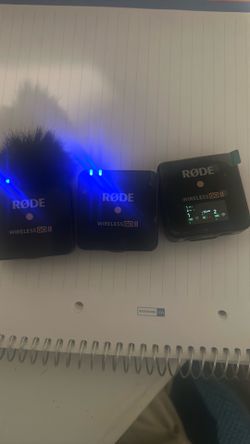 Rode wireless go 2 microphones