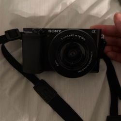 Sony Alpha a6100 APS C Mirrorless Lens Black Camera with 16 to 50mm Lens