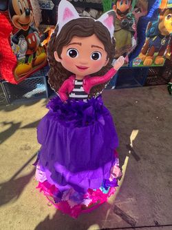 Gabby dollhouse vestido/ dress piñata