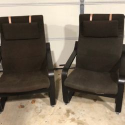Two Ikea Lounge Chairs - $95 For Both