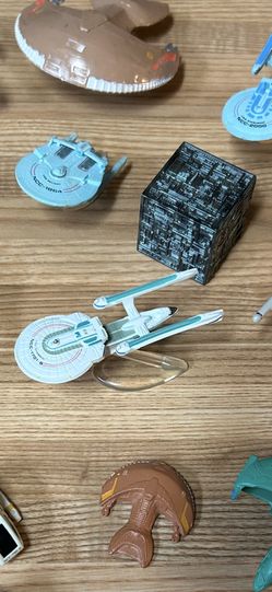 Miniature Collectible Star Trek Ships 