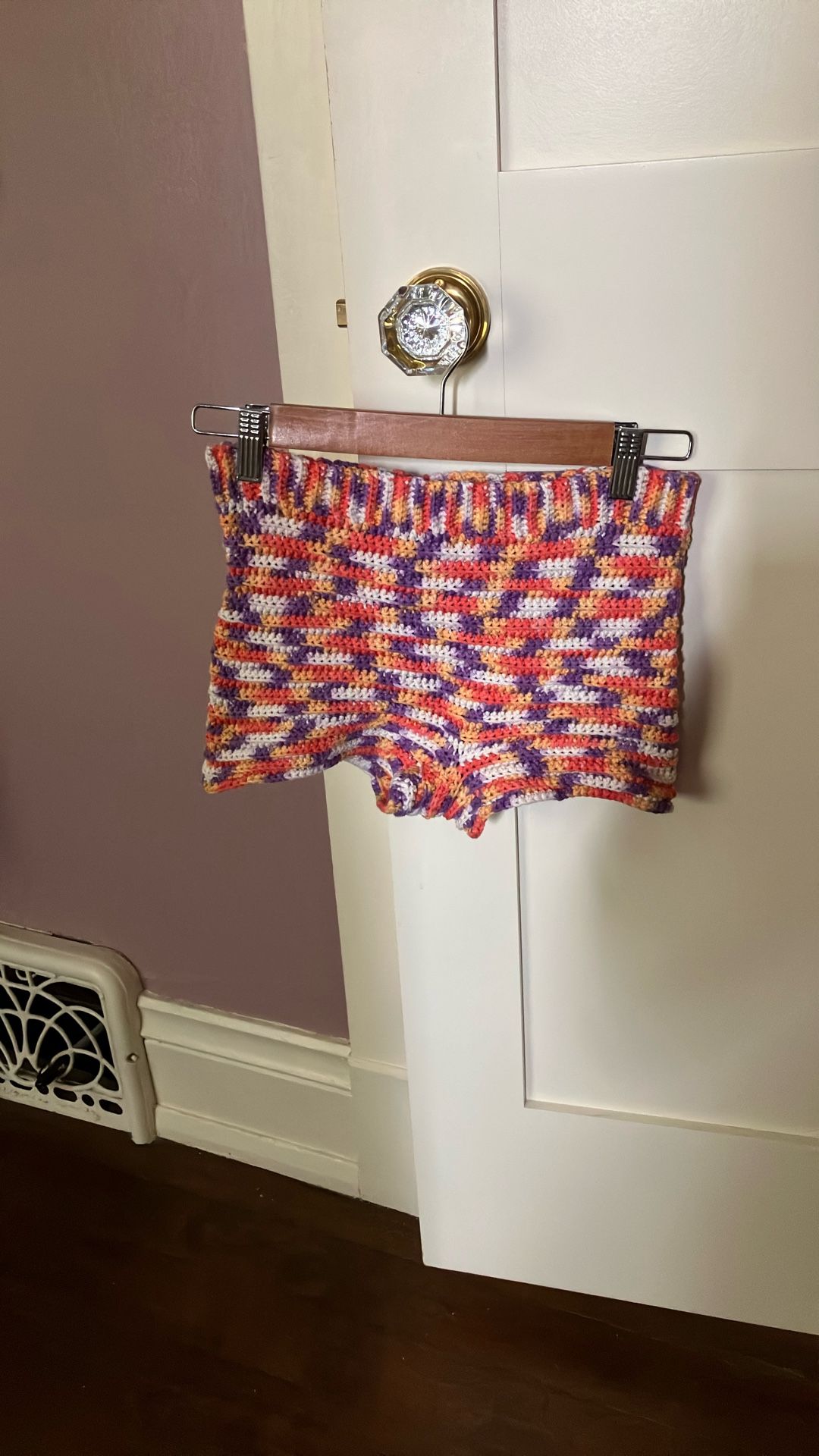 Hand Crocheted Shorts (XS)