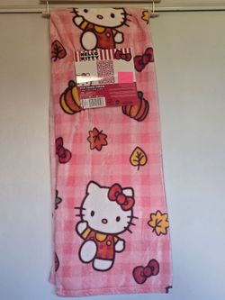 🍂 Hello Kitty Fall Blanket 🍂