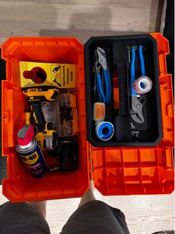 Toolbox, Dewalt Tool Bags, Basic Tools/Drill Bits & More