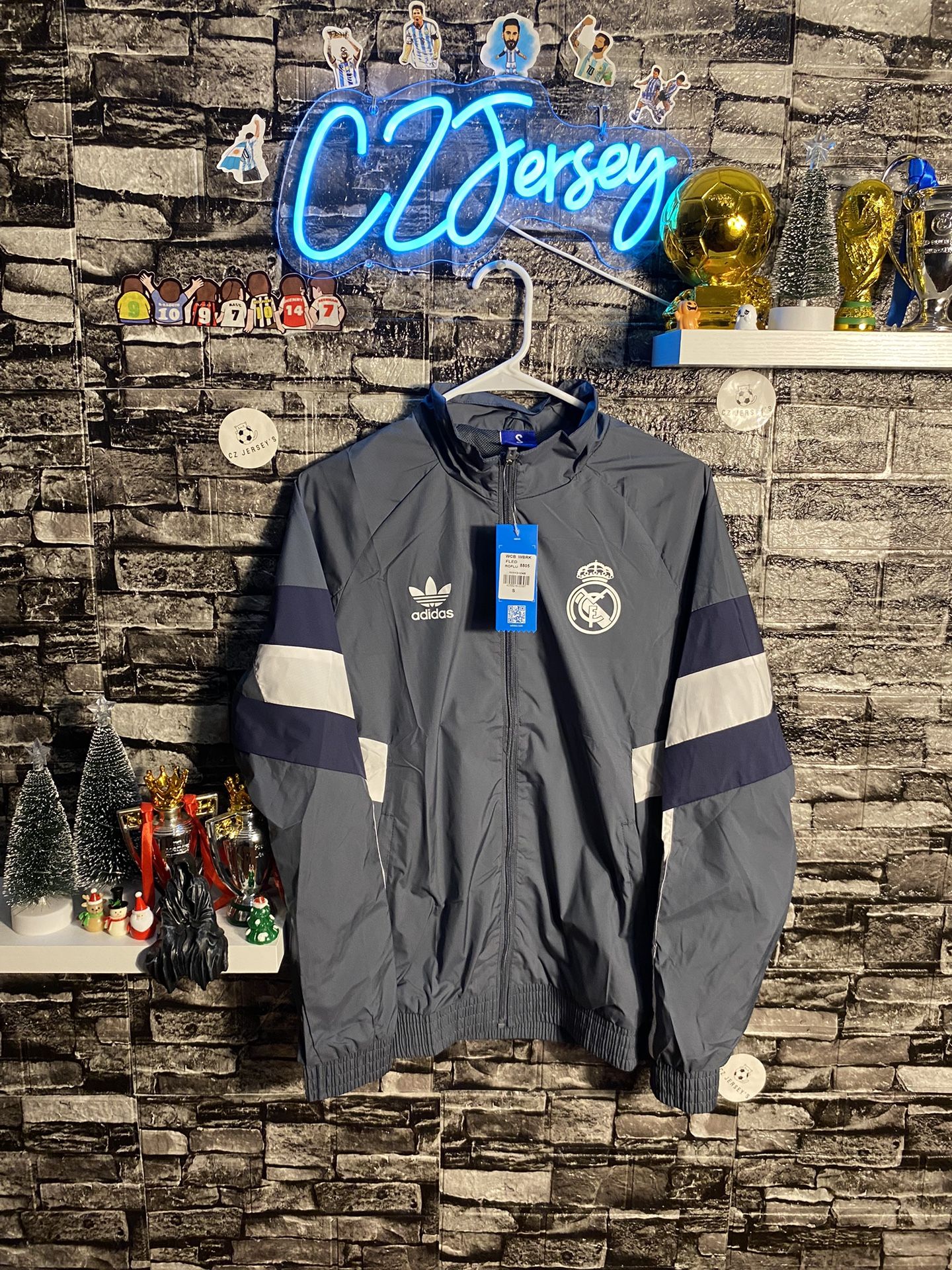 24/25 Real Madrid Training Windbreaker